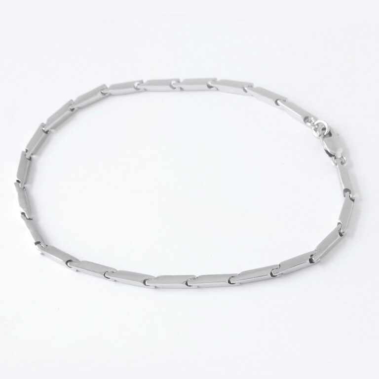Custom chain - 18ct white gold