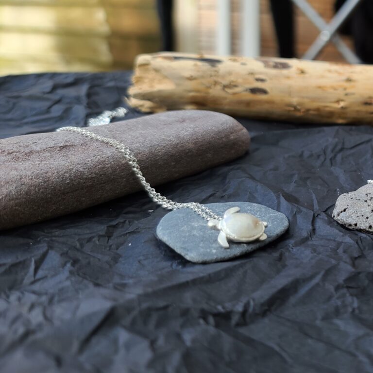 Sand Cast Pendants - Silver