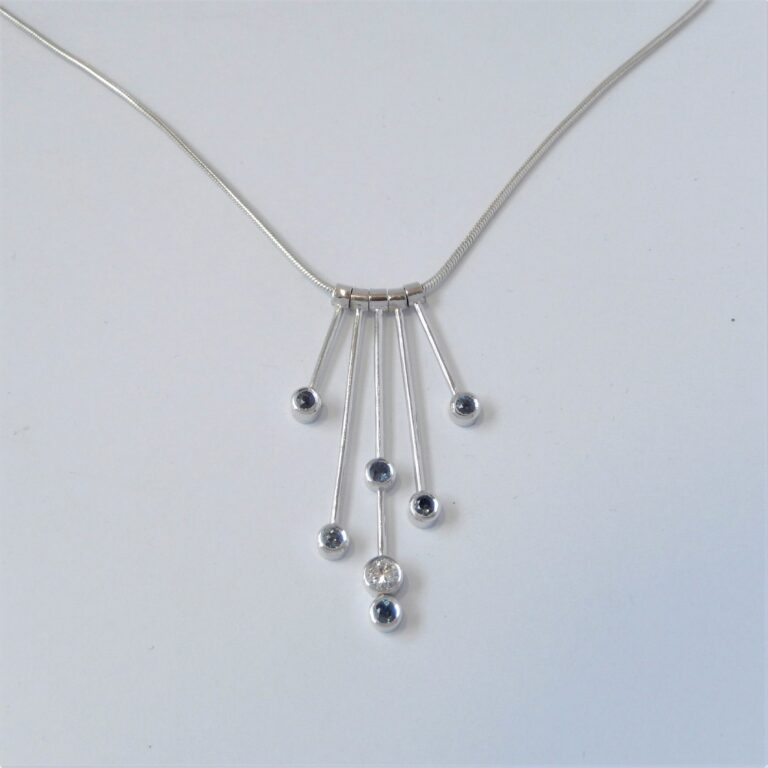 Handmade in 18ct white gold