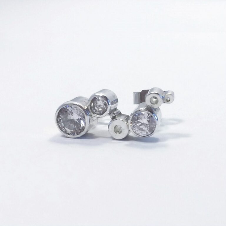Handmade earring - Silver