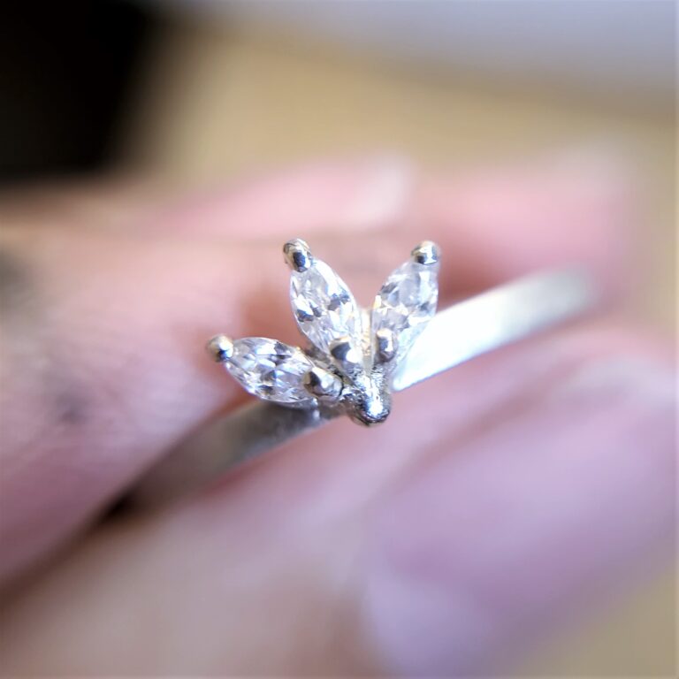 Trilogy marquise ring